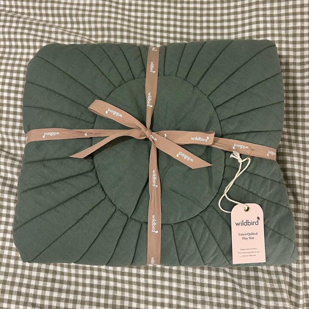 Wildbird Green Play Mat